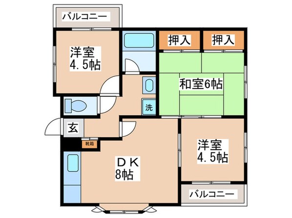 サニ－マンション第１の物件間取画像